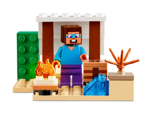 LEGO Minecraft Экспедиция Стива в пустыню 21251
