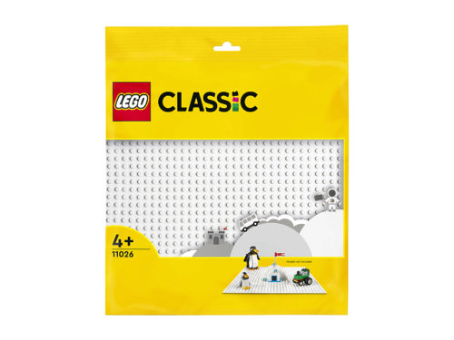 LEGO Classic Белая базовая пластина 11026