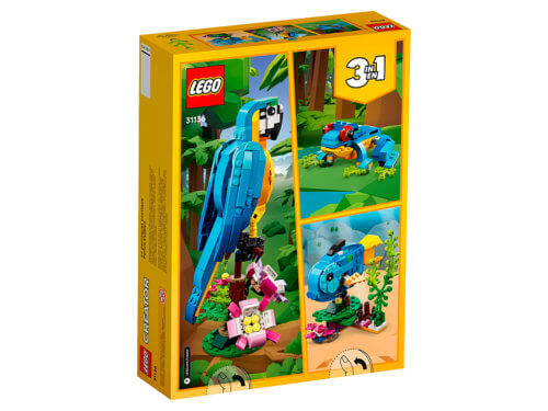 LEGO Creator 3в1 Экзотический попугай 31136