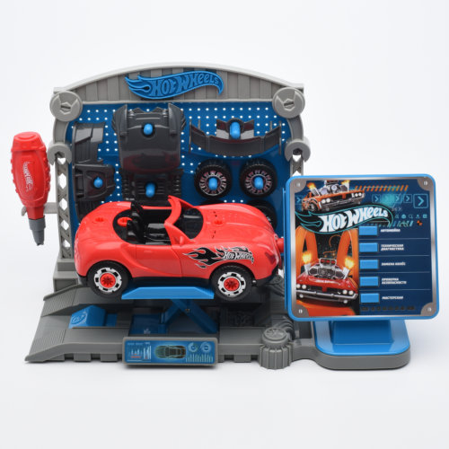 Hot Wheels Автомастерская со стойкой регистрации