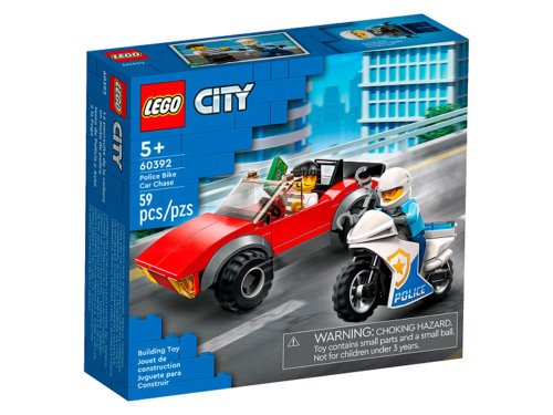 LEGO City Полицейская погоня на байке 60392
