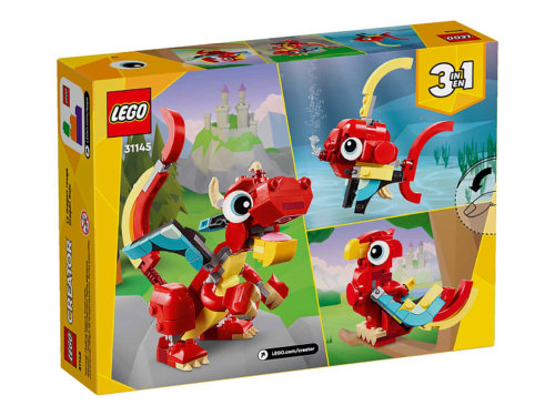 LEGO Creator Красный дракон 3в1 31145