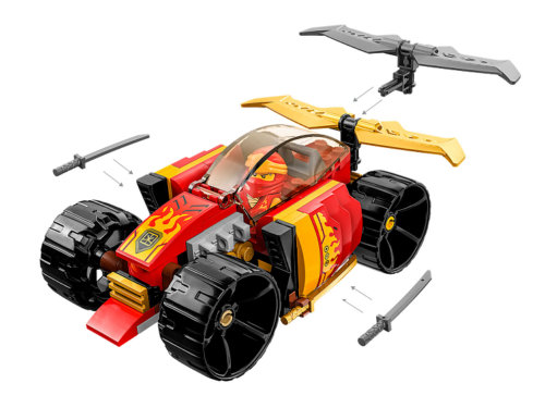 LEGO Ninjago Гоночный автомобиль ниндзя Кая 71780