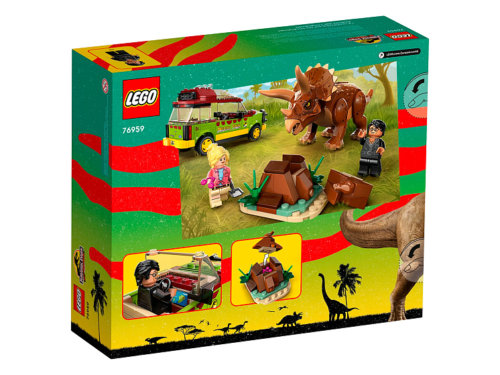 LEGO Jurassic World Поиски трицератопса 76959