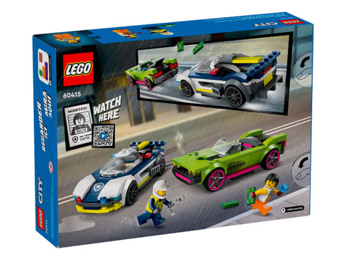 LEGO City Погоня на полицейской машине за маслкаром 60415
