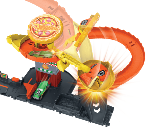 Hot Wheels City Pizza Slam Атака кобры