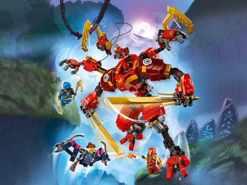 LEGO Ninjago Робот ниндзя-альпинист Кая 71812