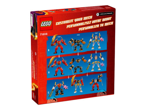 LEGO Ninjago Элементальный огненный робот Кая 71808
