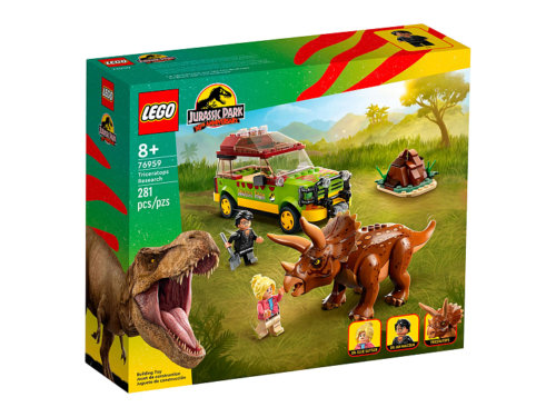 LEGO Jurassic World Поиски трицератопса 76959