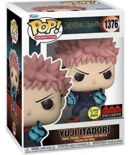 Funko Pop! Jujutsu Kaisen — Yuji Itadori Divergent Fist Glow in the Dark 1376