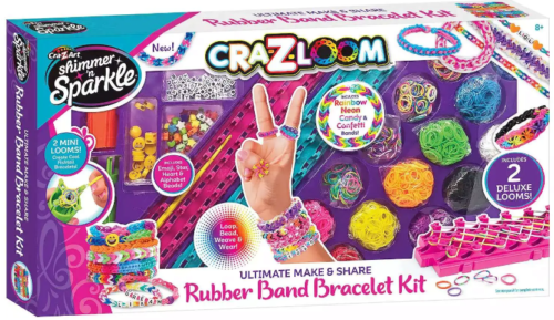 Shimmer ‘n Sparkle Ultimate Make & Share Rubber Band Bracelet Kit