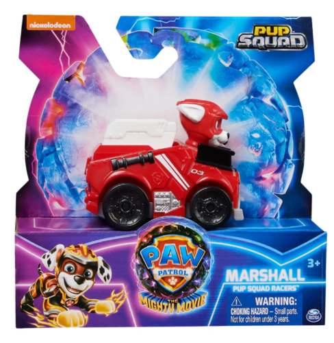 Paw Patrol The Mighty Movie Pup Squad Racers Marshall