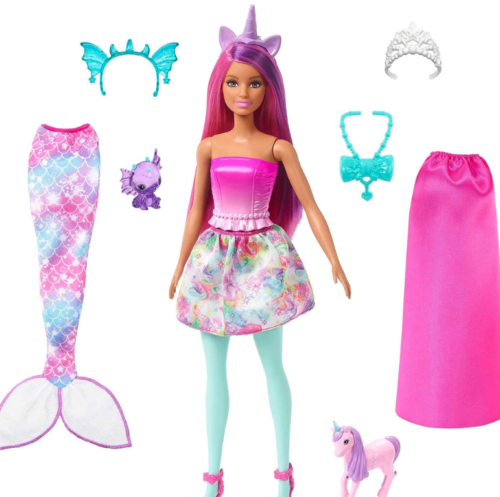 Barbie Dreamtopia Кукла и аксессуары в розовом