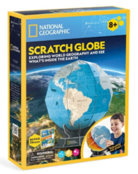 National Geographic 3D Пазл Scratch Globe