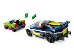 LEGO City Погоня на полицейской машине за маслкаром 60415