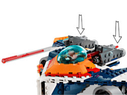 LEGO Marvel Боевая птица Ракеты против Ронана 76278