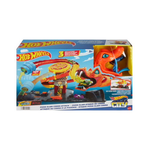 Hot Wheels City Pizza Slam Атака кобры