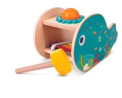 Hape Musical Whale Tap Bench