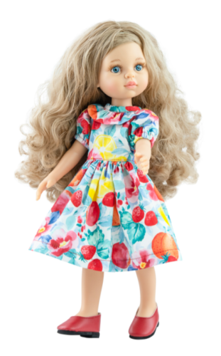 Paola Reina Кукла Карла в ярком платье, 32 см