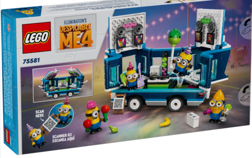 LEGO Despicable Me Музыкальный автобус для вечеринок Миньонов 75581