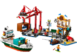 LEGO City Приморская гавань с грузовым судном 60422