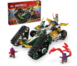 LEGO Ninjago Комбинированный автомобиль команды ниндзя 71820