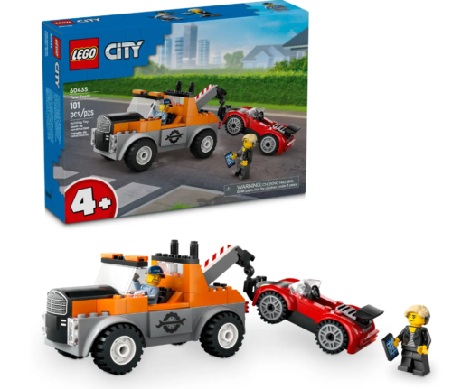 LEGO City Ремонт эвакуаторов и спортивных автомобилей 60435