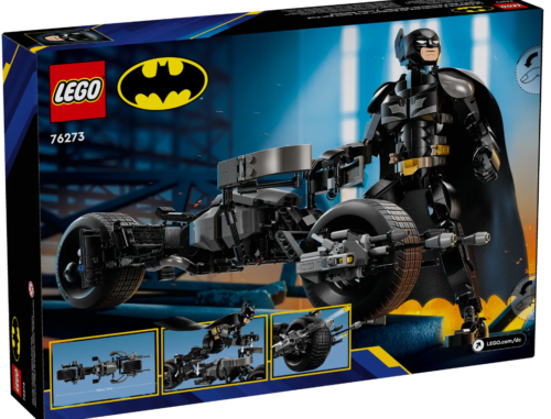 LEGO Batman Строительная фигурка Бэтмена и велосипед Бэт-Под 76273