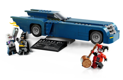 LEGO Batman Бэтмен с бэтмобилем против Харли Квинн и Мистера Фриза 76274