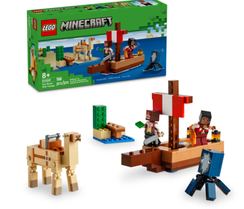 LEGO  Minecraft Путешествие на пиратском корабле 21259