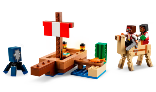 LEGO  Minecraft Путешествие на пиратском корабле 21259