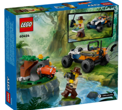 LEGO City Миссия красной панды на квадроцикле Jungle Explorer 60424